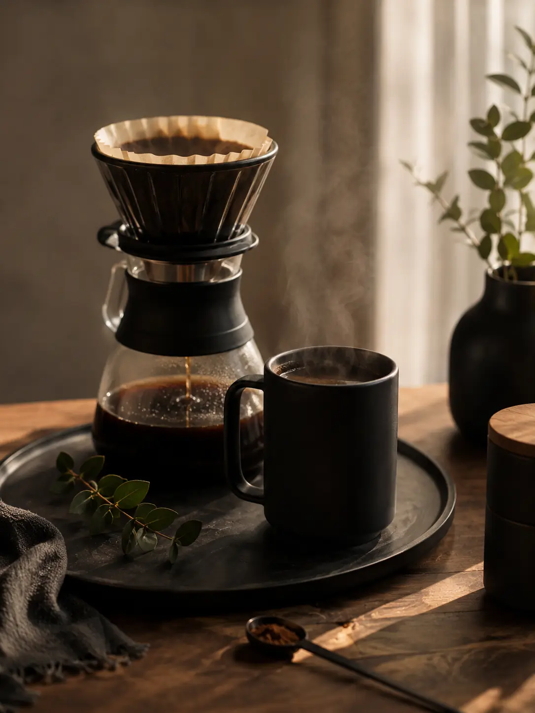 Morning Ritual Collection — pour-over coffee