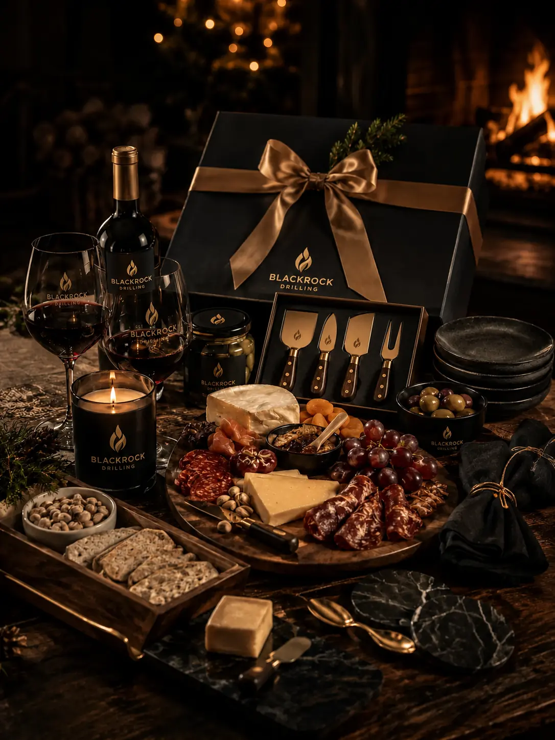 Wine & Cheese Board