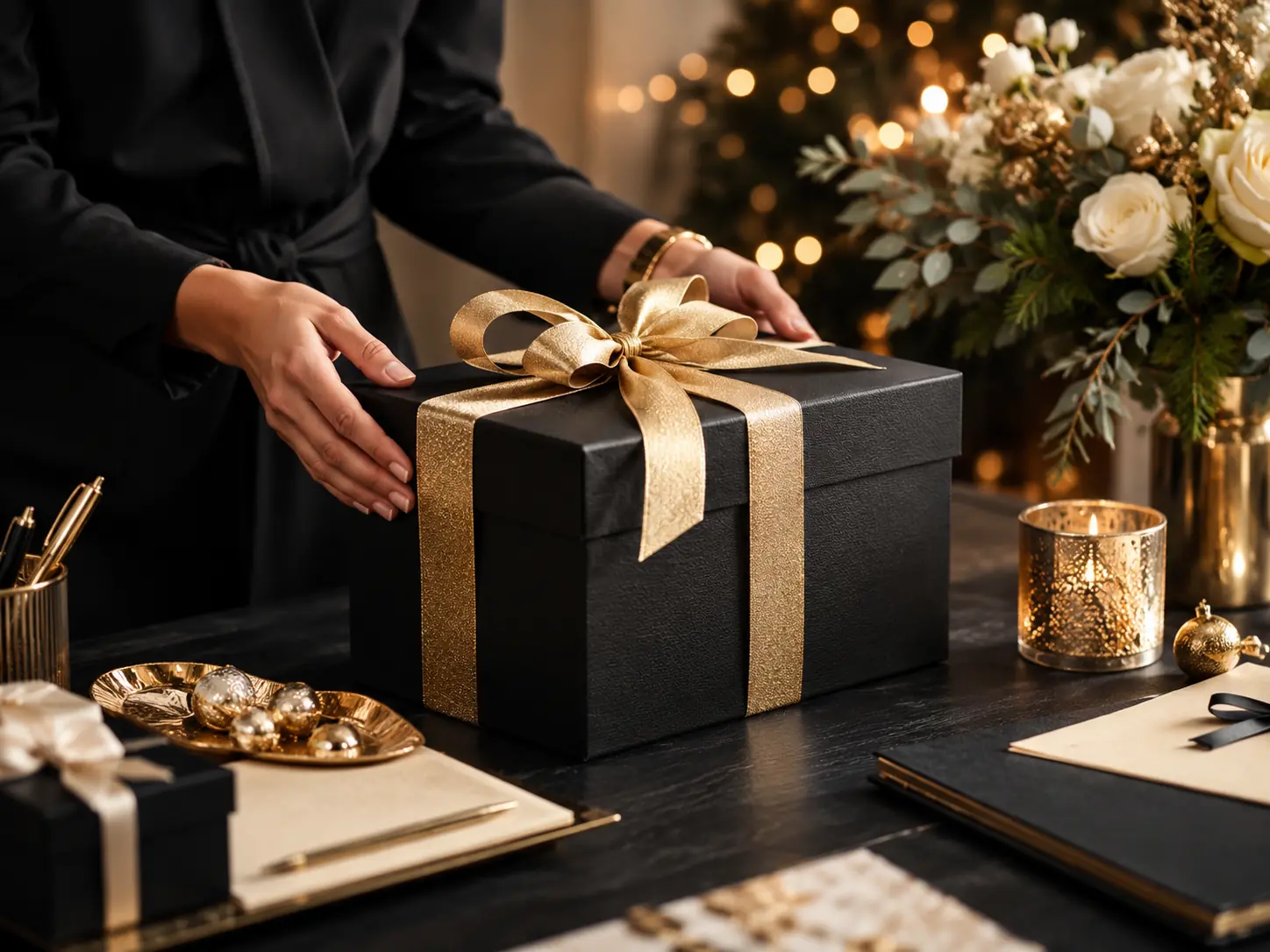 Celebrating an occasion with a gift